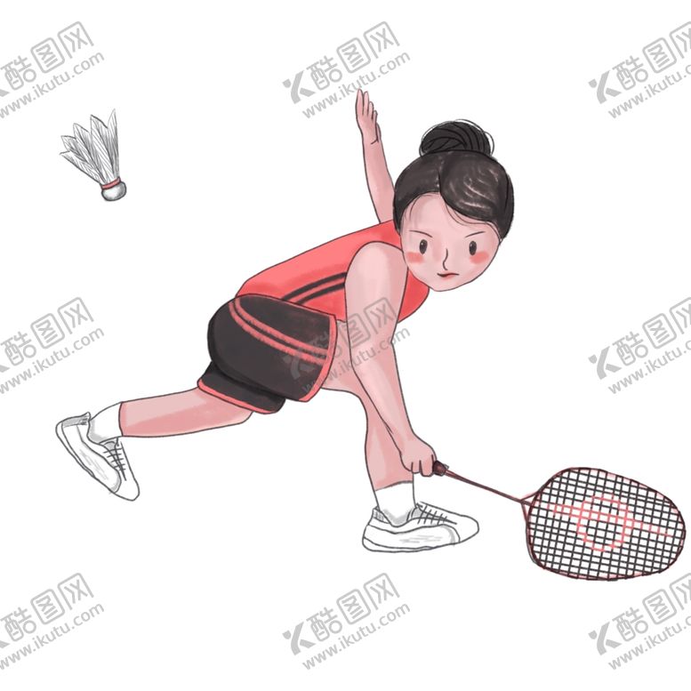 编号：52247510222159137362【酷图网】源文件下载-小清新手绘运动插画