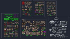 cad家具大全图块室内