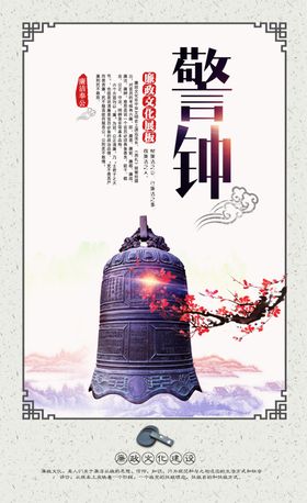 创意弘扬廉政文化建设标语展板