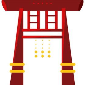 大门复古工具图标图形标志素材
