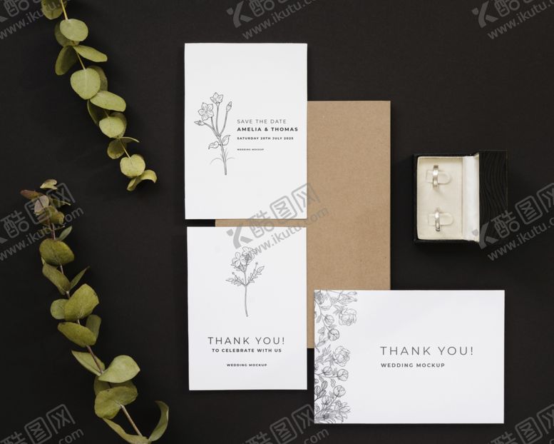 编号：78927509150026296518【酷图网】源文件下载-花卉邀请函