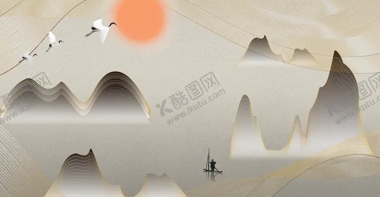 编号：68531410151645005226【酷图网】源文件下载-山水画