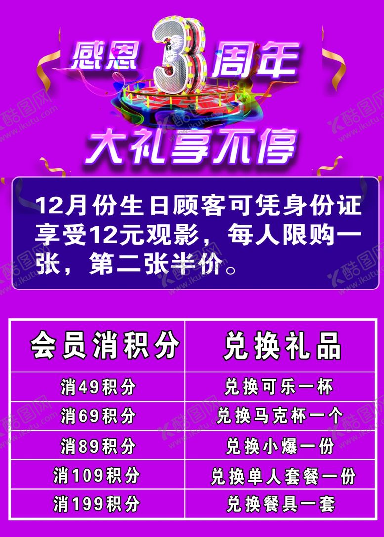 编号：58397810101514219214【酷图网】源文件下载-周年海报