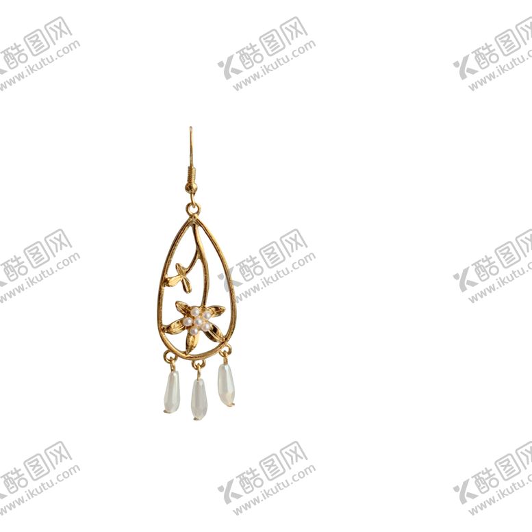 编号：97056405190217242357【酷图网】源文件下载-珠花耳坠