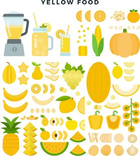 黄色系缤纷美食大集合