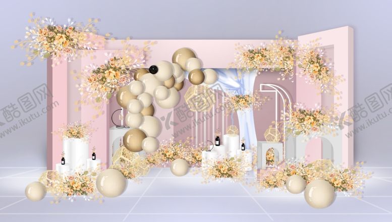 编号：26072710182129315015【酷图网】源文件下载-唯美婚礼效果