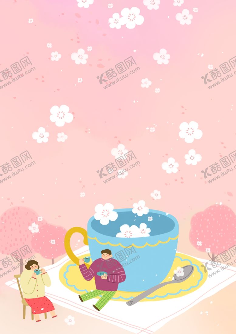 编号：26505410171856557705【酷图网】源文件下载-春季插画