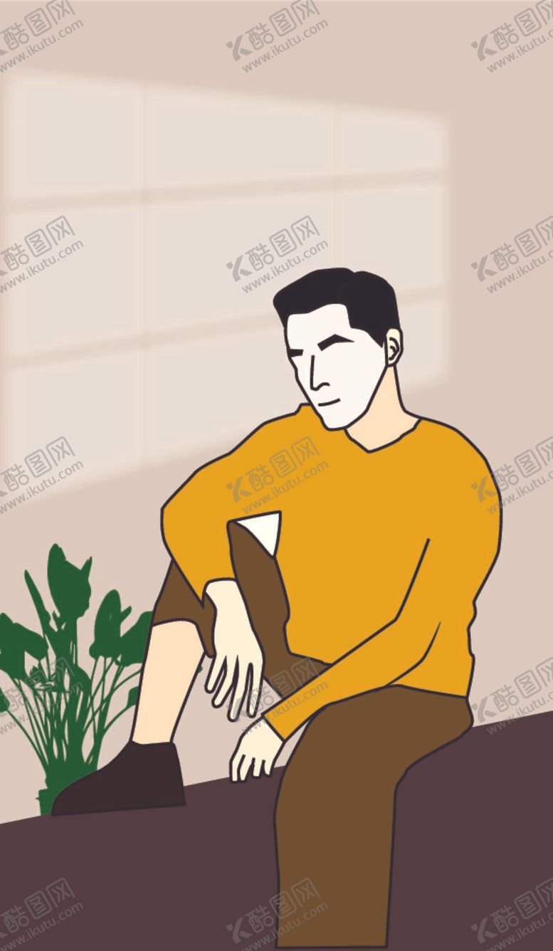 编号：63251909140102483864【酷图网】源文件下载-插画男