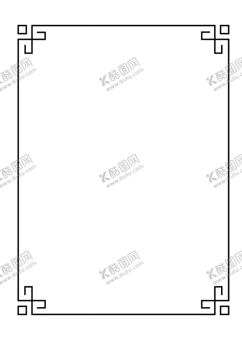 编号：87164209131910110649【酷图网】源文件下载-矢量中国风古风边框 背景底纹