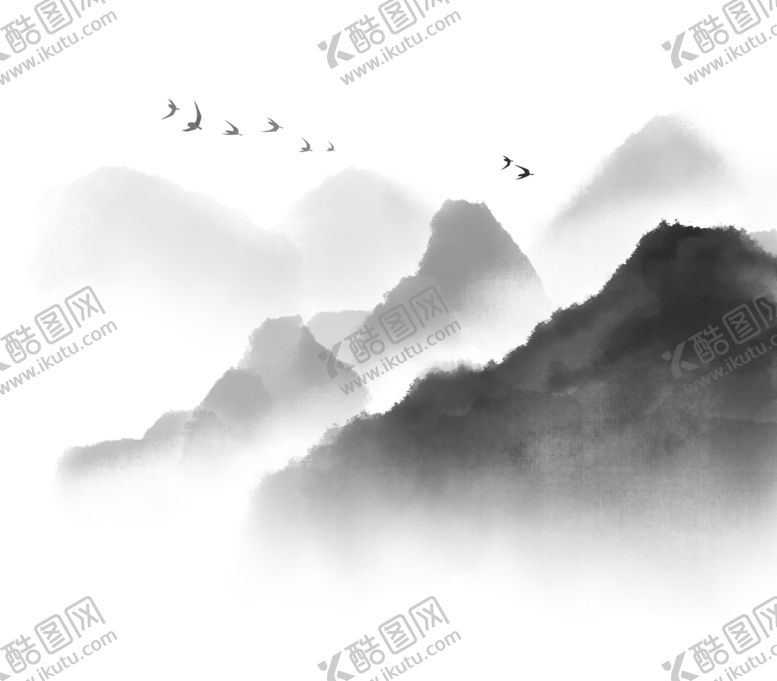 编号：69889007131053364672【酷图网】源文件下载-水墨山水