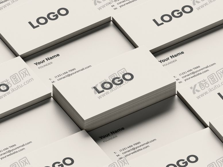 编号：62216109241420069333【酷图网】源文件下载-名片样机效果图