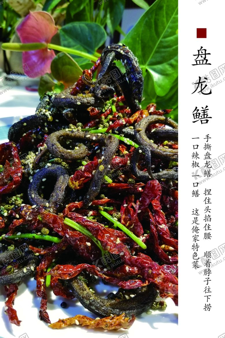 编号：19049909210418513571【酷图网】源文件下载-盘龙鳝海报