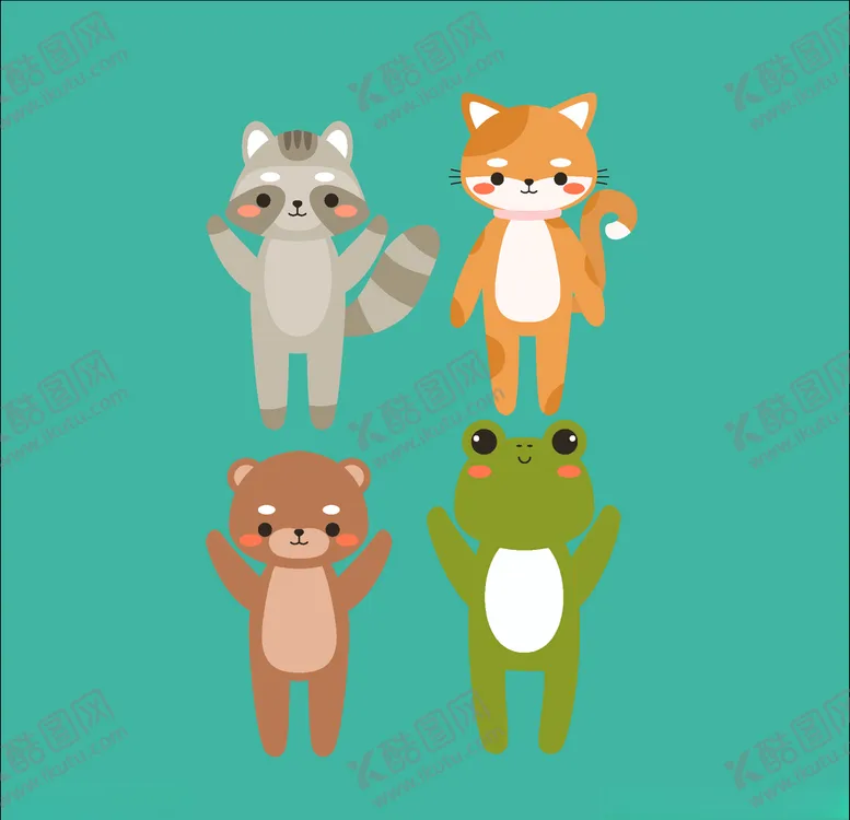 编号：81556509112049432752【酷图网】源文件下载-卡通动物