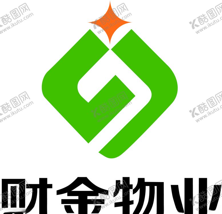 编号：92452905091530445772【酷图网】源文件下载-财金物业logo