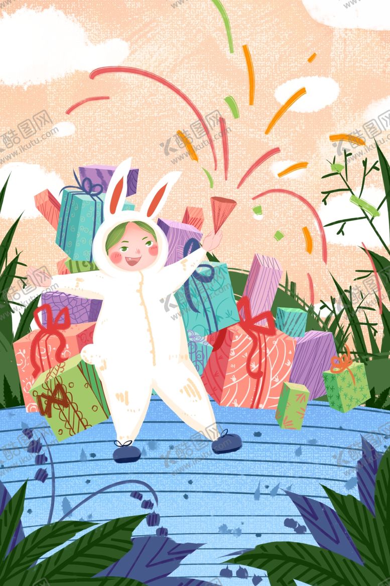 编号：78305109172340304592【酷图网】源文件下载-儿童节