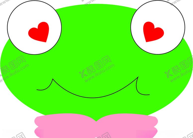 编号：42672511011154091034【酷图网】源文件下载-可爱卡通青蛙头
