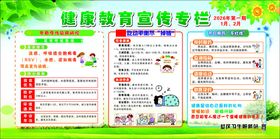 健康教育宣传栏海报