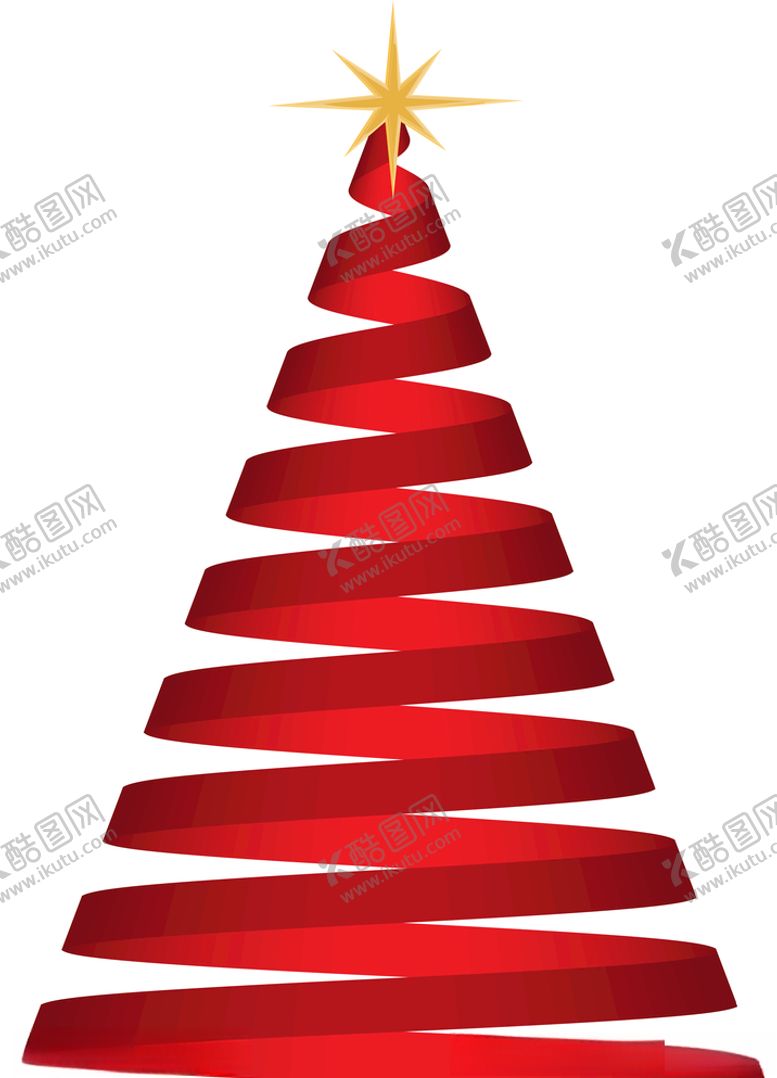 编号：30649309191927056338【酷图网】源文件下载-红色圣诞树