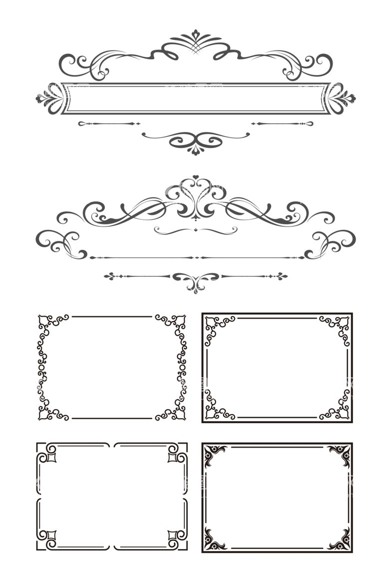 编号：75967201301339134056【酷图网】源文件下载-边框花边