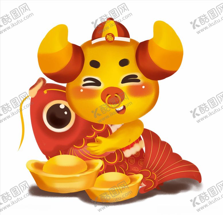 编号：40134606160021216607【酷图网】源文件下载-卡通牛