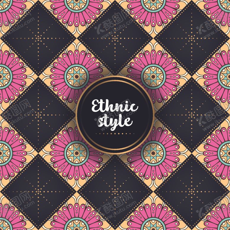 编号：51315810121553276556【酷图网】源文件下载-连续花纹