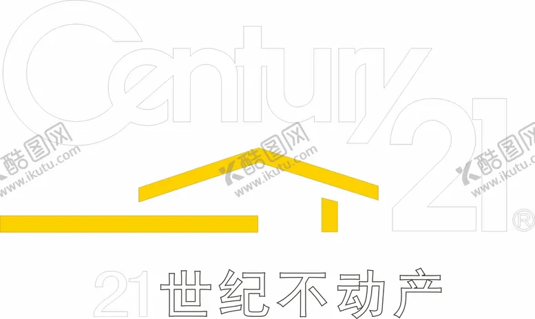 编号：61194302100144063622【酷图网】源文件下载-21世纪不动产LOGO