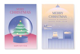 圣诞贺卡设计图