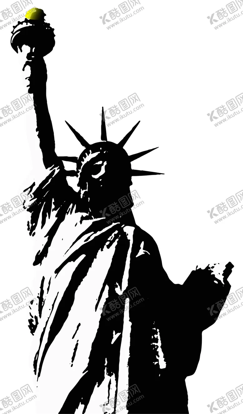编号：51200305100557395834【酷图网】源文件下载-自由女神雕像