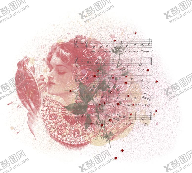 编号：69480610040340149849【酷图网】源文件下载-欧式复古花朵装饰