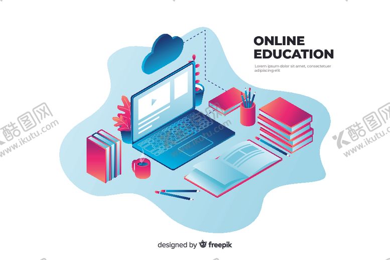 编号：20659009201656079873【酷图网】源文件下载-2.5D笔记本电脑