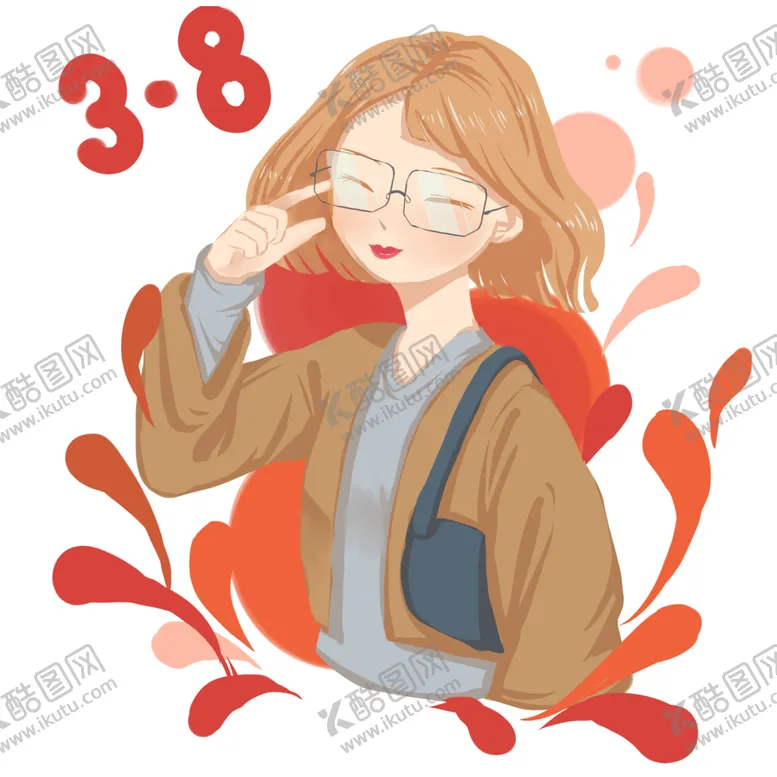 编号：90385102071857145147【酷图网】源文件下载-妇女节卡通女性卡通人物