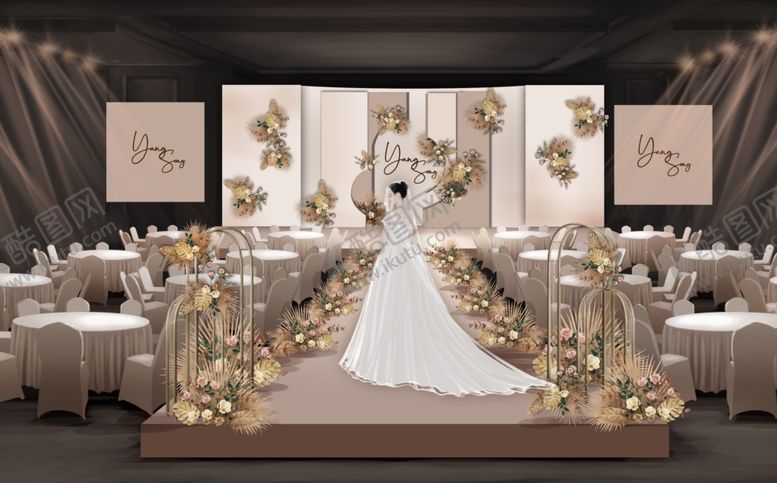 编号：26739709110715536719【酷图网】源文件下载-泰系婚礼设计