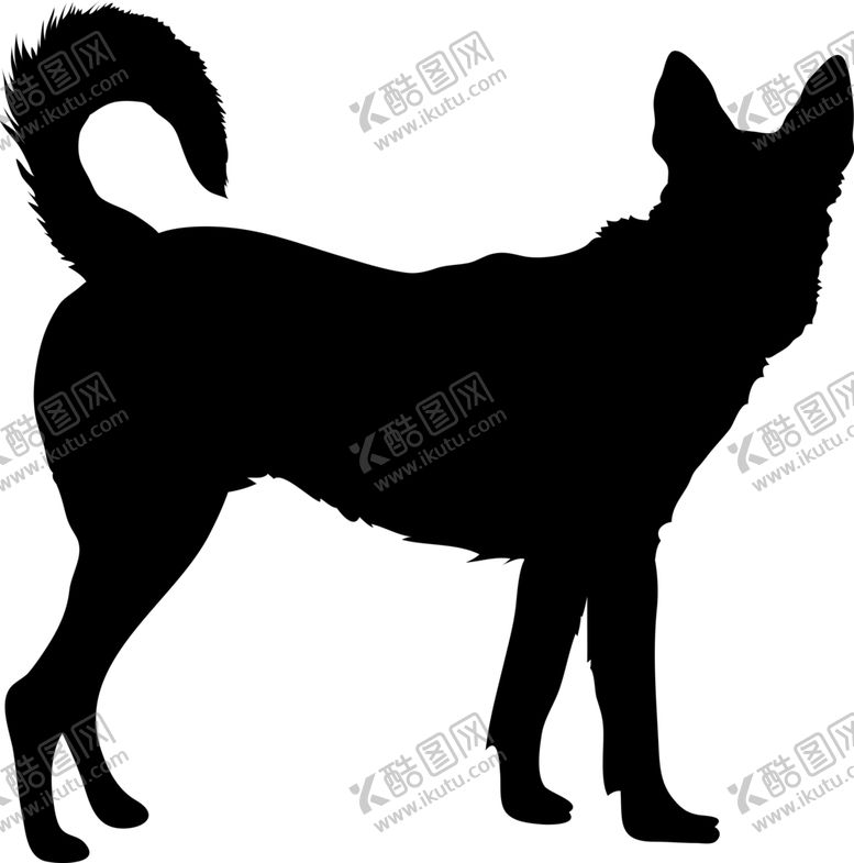 编号：80905405021331418274【酷图网】源文件下载-动物剪影
