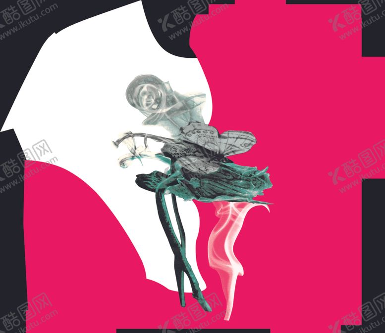 编号：91258409192316118865【酷图网】源文件下载-女装定位数码印花图案