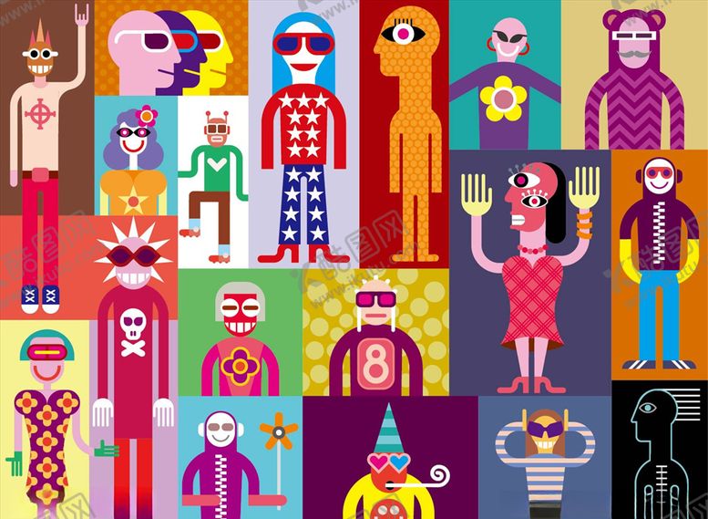 编号：32705309240010211433【酷图网】源文件下载-人物剪影