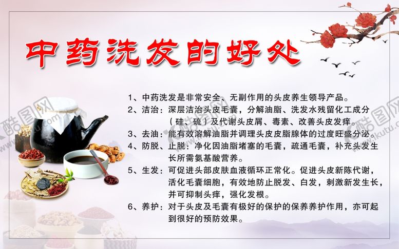 编号：27875003010925527205【酷图网】源文件下载-中药洗发的好处