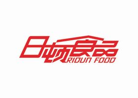 日顿食品文字标志