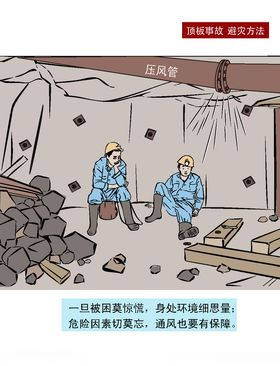煤矿顶板事故预兆与危害