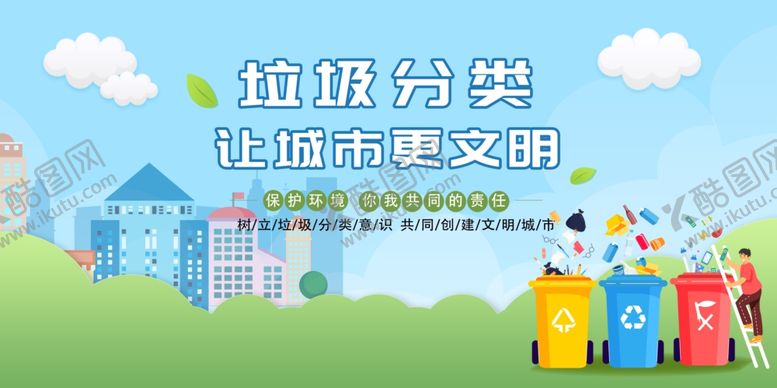 编号：49655306160943513708【酷图网】源文件下载-垃圾分类展板
