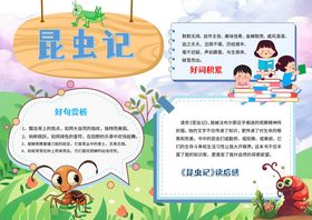 昆虫记小报手抄报