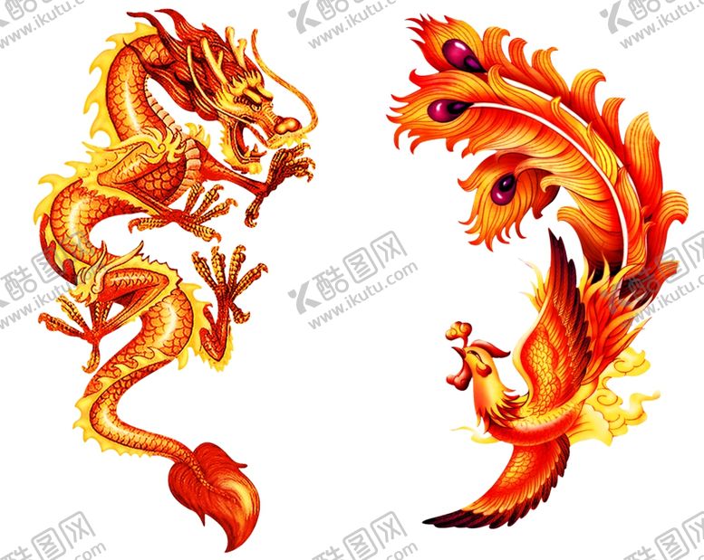 编号：41246204201012391620【酷图网】源文件下载-龙凤