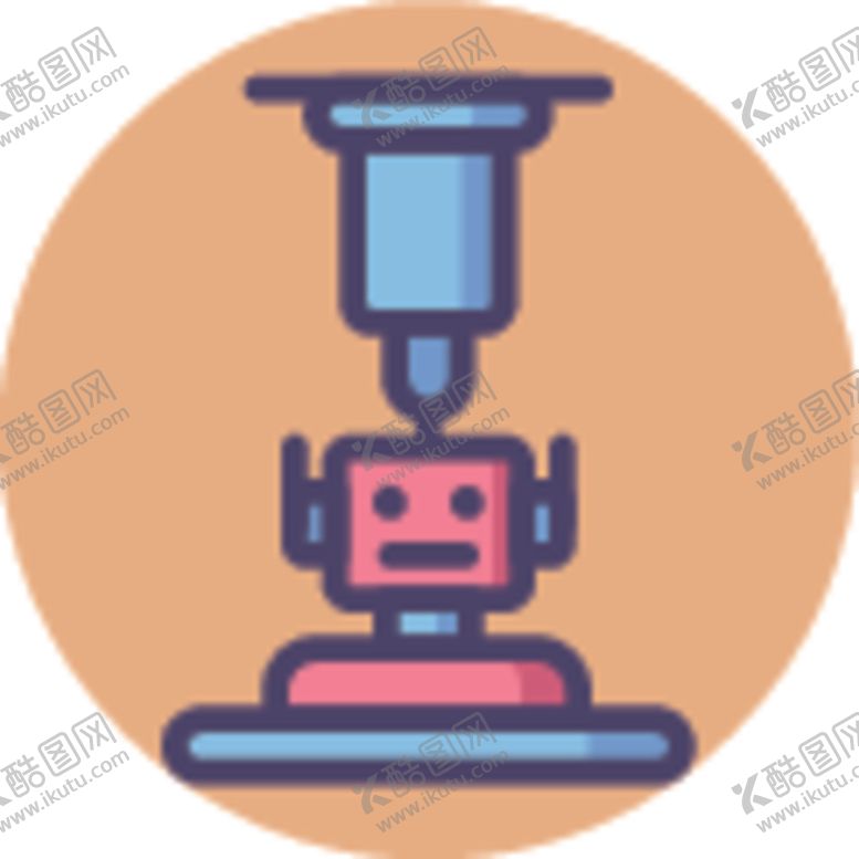 编号：16094505150101278846【酷图网】源文件下载-3D打印机器人