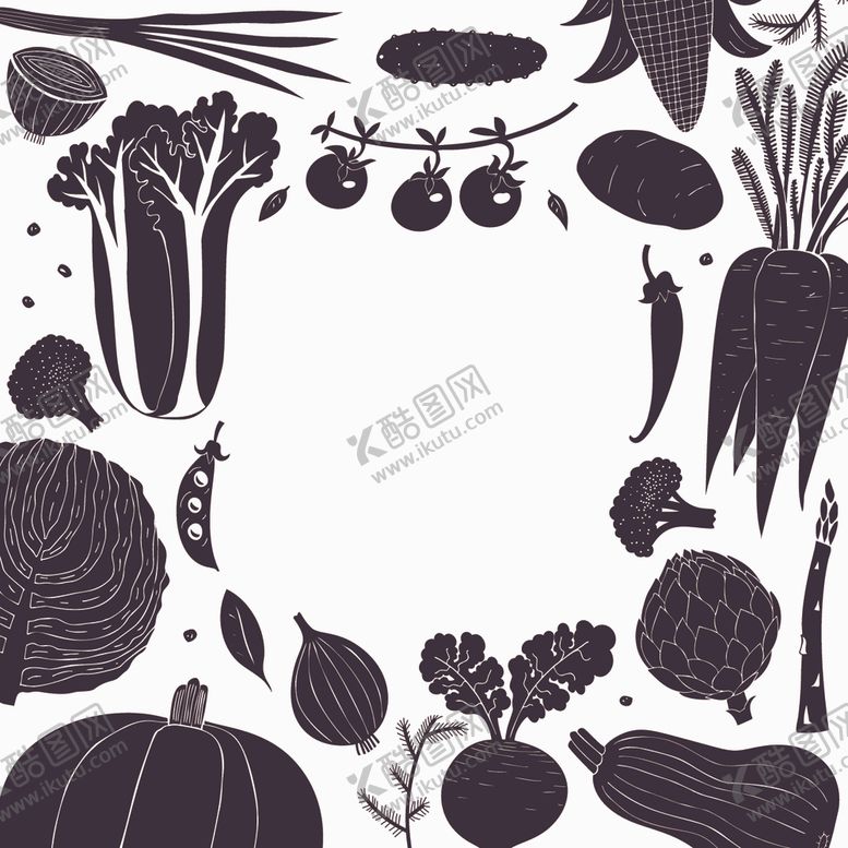 编号：44543809291723505031【酷图网】源文件下载-蔬菜背景