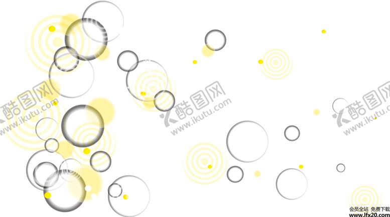 编号：14500010130254264944【酷图网】源文件下载-彩色透明肥皂泡气泡水泡泡泡元素