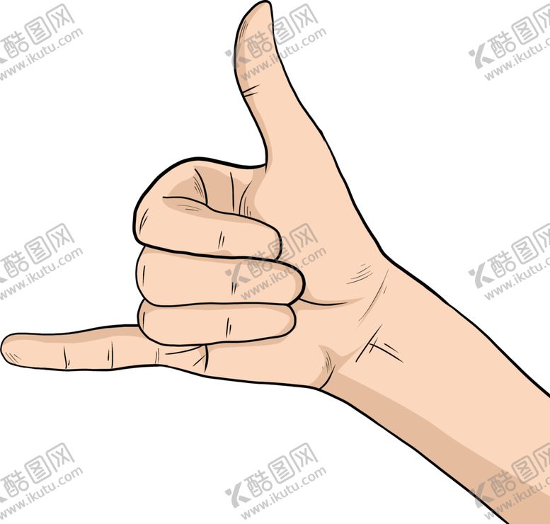 编号：30353209250035045460【酷图网】源文件下载-卡通手势