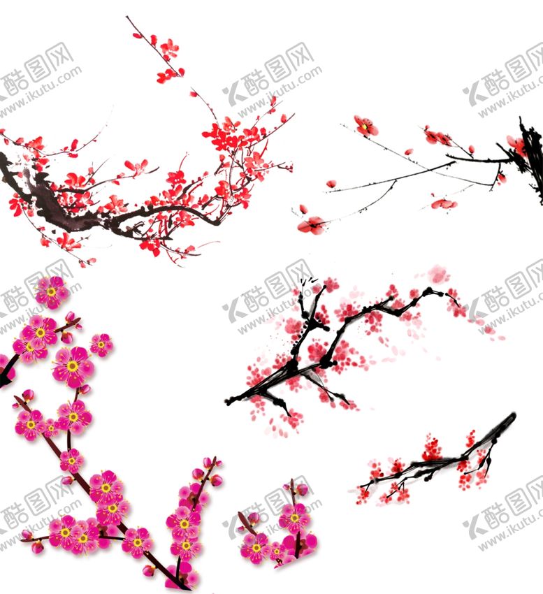 编号：47383009161044059104【酷图网】源文件下载-梅花