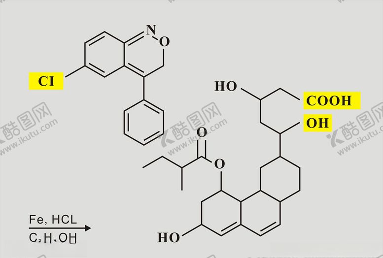 编号：41575310291608572192【酷图网】源文件下载-化学方程式矢量图