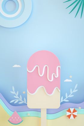 清新海报背景