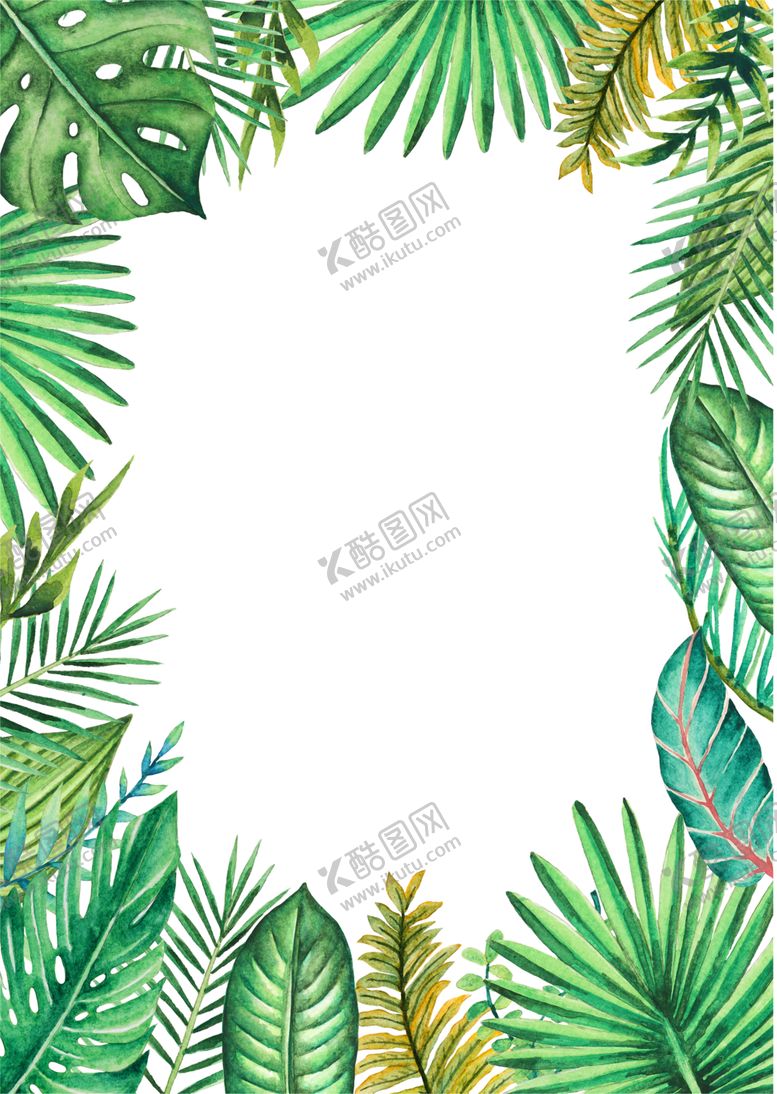 编号：99284011020144579897【酷图网】源文件下载-清新水彩植物花朵插画