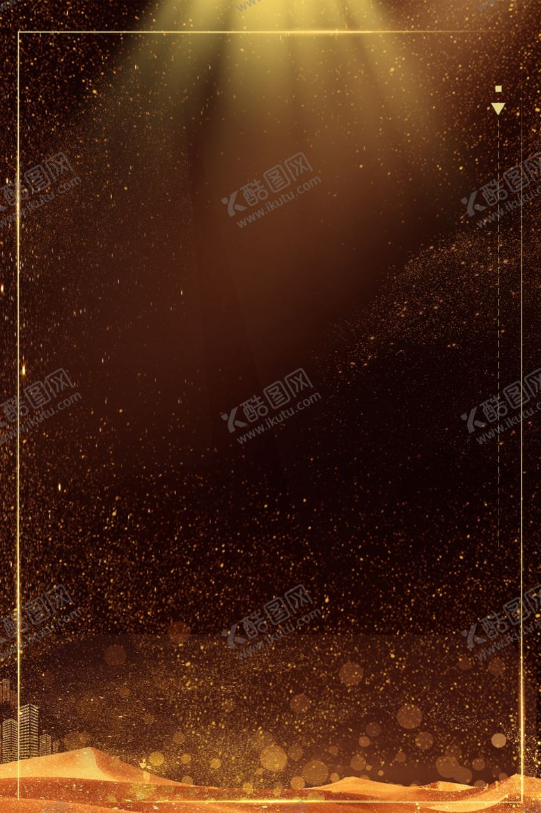 编号：36401706160121177443【酷图网】源文件下载-黑金背景